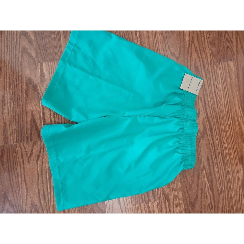Nike Training Shorts Kids Large Teal Green Elastic Waist Athletic DM5382-324 NEW